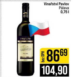 Vinařství Pavlov Pálava 0,75l