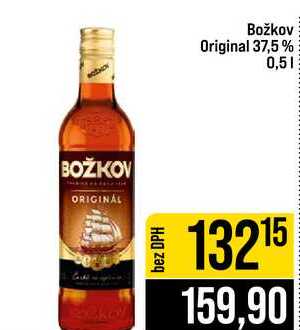 Božkov Original 37,5% 0,5l