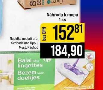 Náhrada k mopu 1ks