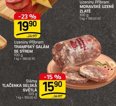 TLAČENKA SELSKÁ  SVĚTLÁ 100 g 
