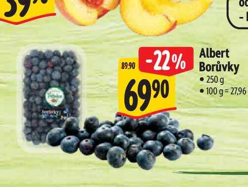  Albert Borůvky 250 g