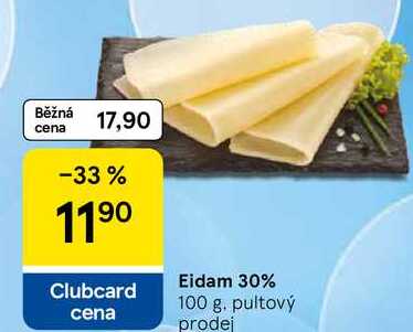 Eidam 30%, 100 g 