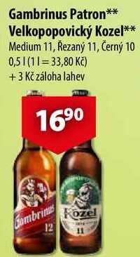 Gambrinus Patron, 0,5 l