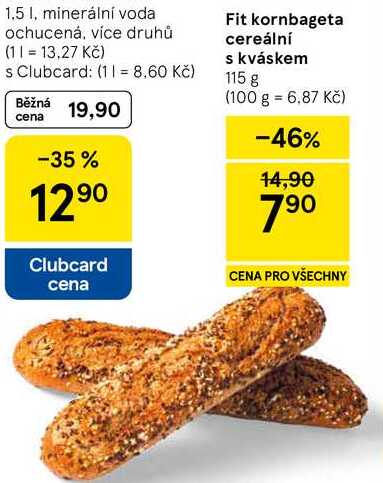 Fit kornbageta cereální s kváskem, 115 g 