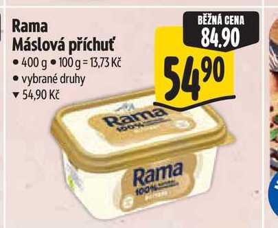 Rama Máslová příchuť 400 g