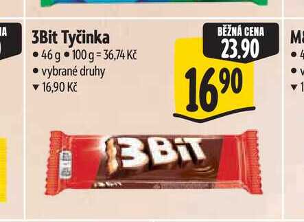  3Bit Tyčinka 46 g 