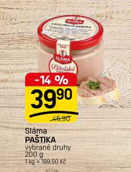 PAŠTIKA vybrané druhy 200 g  