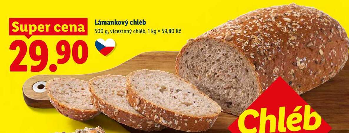 Lámankový chléb, 500 g
