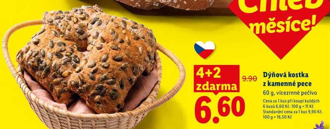 Dýňová kostka z kamenné pece, 60 g