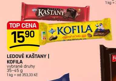 LEDOVÉ KAŠTANY | KOFILA vybrané druhy 35-45 g