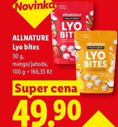 ALLNATURE Lyo bites, 30 g