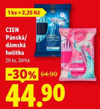 CIEN Pánská/dámská holítka, 20 ks