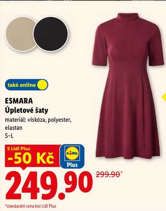 ESMARA Úpletové šaty