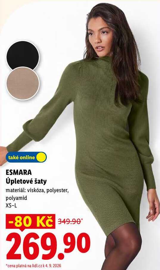 ESMARA Úpletové šaty