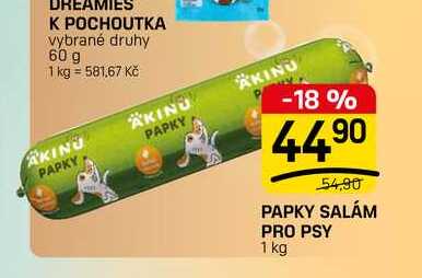PAPKY SALÁM PRO PSY 1 kg