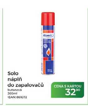 Solo náplň do zapalovačů butanová 300ml