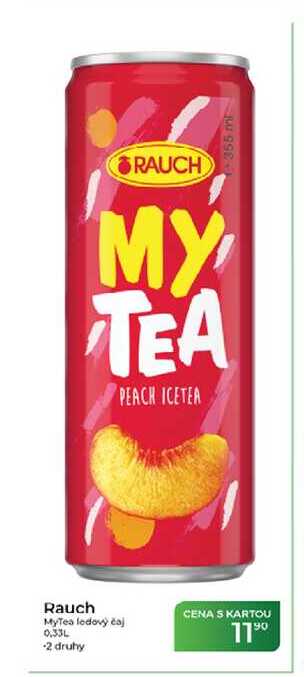 Rauch MyTea ledový čaj 0.33L