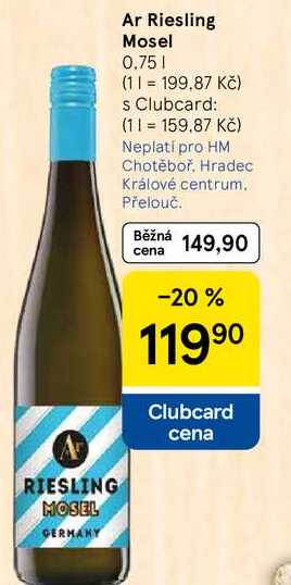 Ar Riesling Mosel, 0.75 l