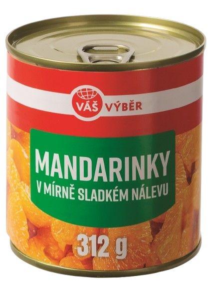 VÁŠ VÝBĚR Mandarinky, 175 g
