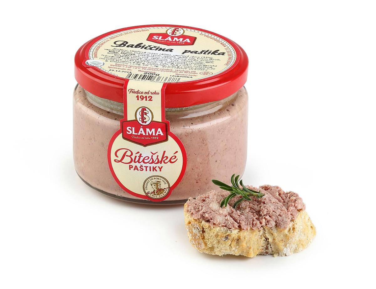 Sláma Paštika ve skle, 200 g