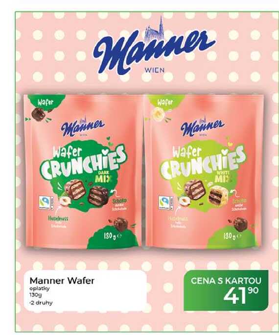 Manner Wafer oplatky 130g