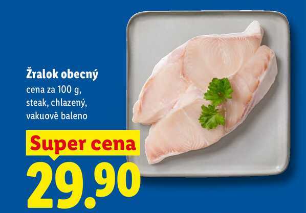 Žralok obecný, cena za 100 g