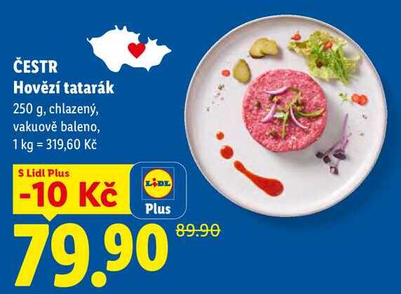 ČESTR Hovězí tatarák, 250 g