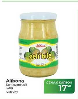 Alibona Sterilované zelí 320 g