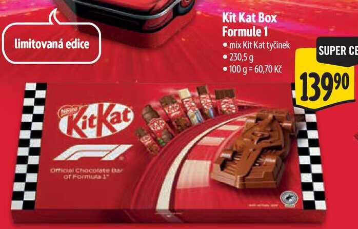 Kit Kat Box Formule 1, 230,5 g