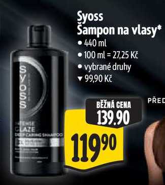 Syoss Sampon na vlasy, 440 ml 