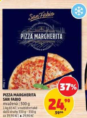 PIZZA MARGHERITA SAN FABIO mražená, 300 g