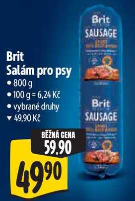 Brit Salám pro psy, 800 g