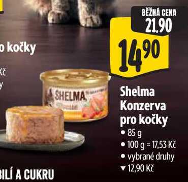 Shelma Konzerva pro kočky, 85 g