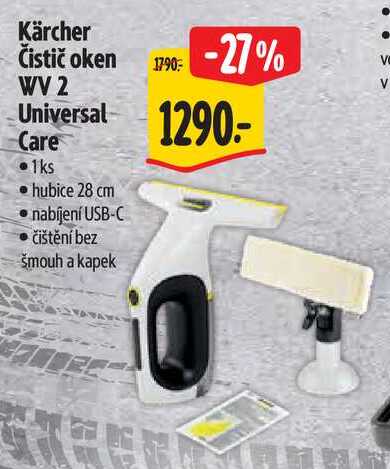 Kärcher Čistič oken WV 2 Universal Care
