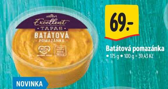Batátová pomazánka, 175 g