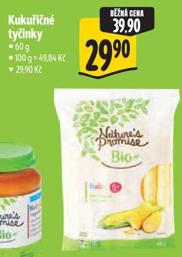 Kukuřičné tyčinky, 60 g