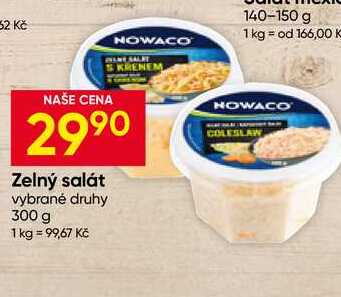 NOWACO Zelný salát vybrané druhy 300 g