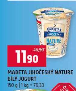 MADETA JIHOČESKÝ NATURE BÍLÝ JOGURT 150 g