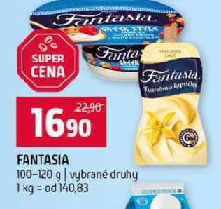 FANTASIA 100-120 g vybrané druhy