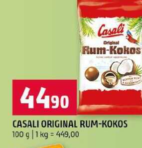 CASALI ORIGINAL RUM-KOKOS 100 g
