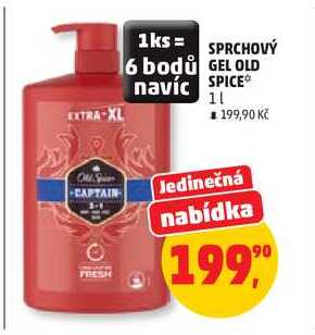 SPRCHOVÝ GEL OLD SPICE, 1 l