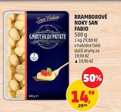 BRAMBOROVÉ NOKY SAN FABIO GNOCCHI DI PATATE, 500 g