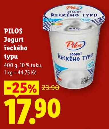 PILOS Jogurt řeckého typu, 400 g