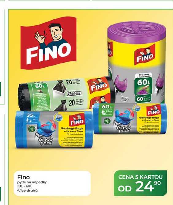 Fino pytle na odpadky 10L-60L