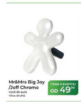 Mr&Mrs Big Joy /Jeff Chrome vůně do auta