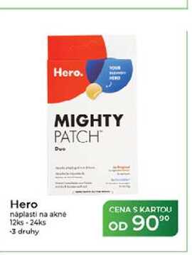Hero náplasti na akné 12ks-24ks