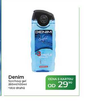 Denim Sprchový gel 250ml/400ml  