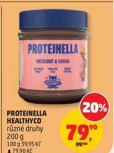 PROTEINELLA HEALTHYCO různé druhy, 200 g 