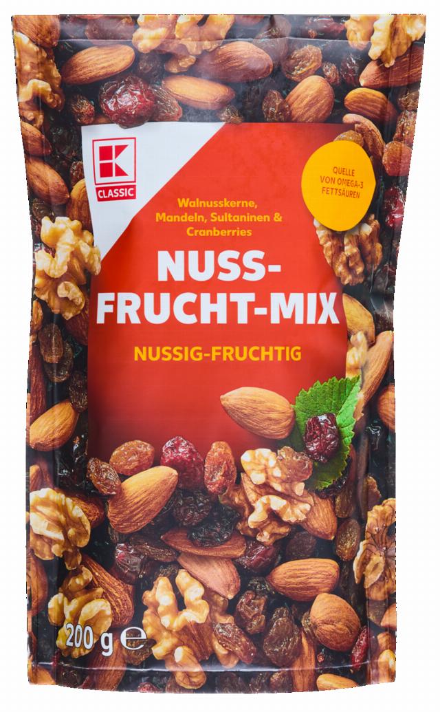 K-Classic Směs ořechů a ovoce