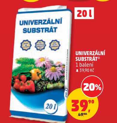 UNIVERZÁLNÍ SUBSTRÁT, 1 balení